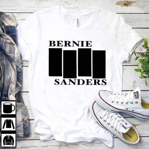 Bernie Sanders Black White Flag 2020 Gift T-Shirt