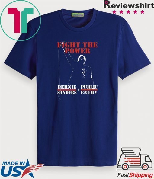 Bernie Sanders Fight The Power WomensWave T-Shirt