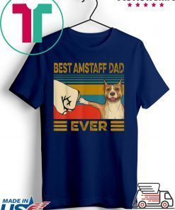 Best Amstaff Dad Ever Gift T-Shirts