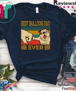 Best Bulldog Dad Ever Mens T-Shirt