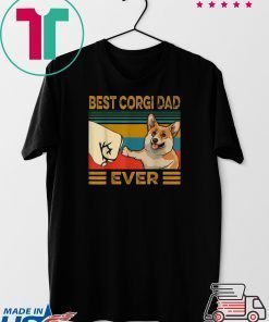 Best Corgi Dad Ever Gift T-Shirts