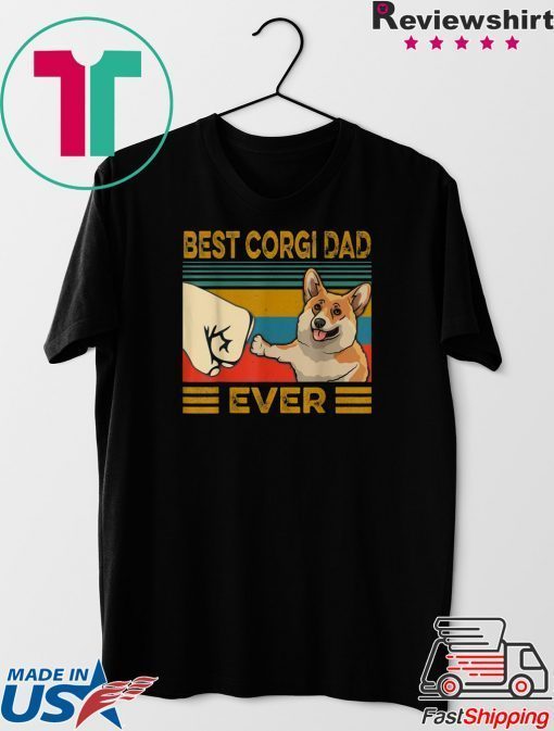 Best Corgi Dad Ever Gift T-Shirts