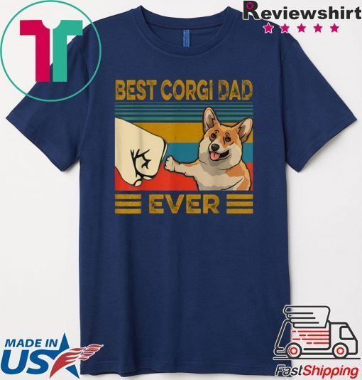 Best Corgi Dad Ever Gift T-Shirts