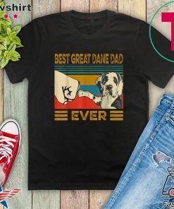 Best Great Dane Dad Ever Gift T-Shirt