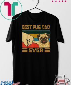 Best Pug Dad Ever Gift T-Shirt