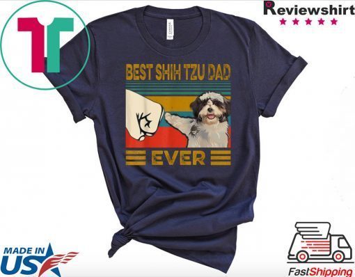 Best Shih tzu Dad Ever Official T-Shirts