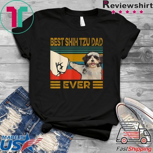 Best Shih tzu Dad Ever Official T-Shirts