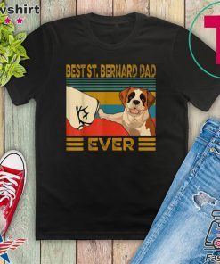 Best St Bernard Dad Ever Gift T-Shirts