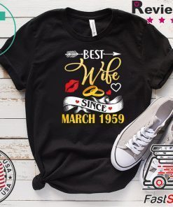 Best Wife Since 1959 Gift T-Shirt