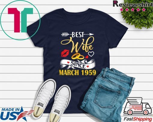 Best Wife Since 1959 Gift T-Shirt