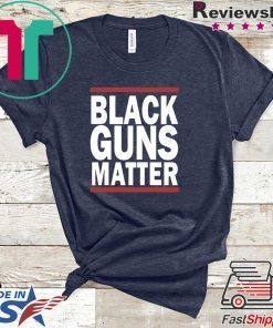 Black Guns Matter Gift T-Shirt