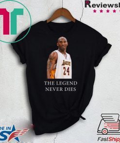 Black Mamba Kobe-Bryant The Legend Never Dies LA Basketball Official T-Shirts