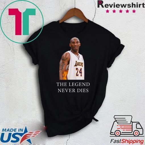 Black Mamba Kobe-Bryant The Legend Never Dies LA Basketball Official T-Shirts