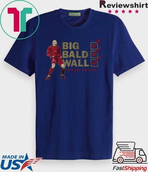 Brad Guzan Big Bald Wall Atlanta Gift T-Shirt