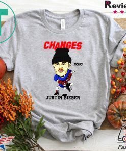 Changes Hockey Justin Bieber 2020 Gift T-Shirts