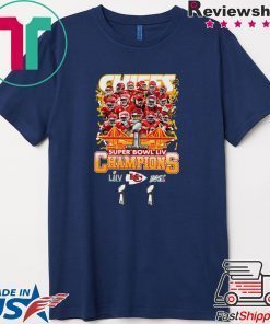 Chiefs Super Bowl LIV Champions 100 NFL Gift T-Shirt