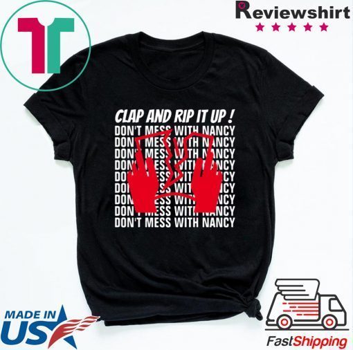 Clap & Rip it Rips Up Donald Trump Tee Shirts