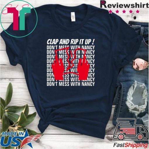 Clap & Rip it Rips Up Donald Trump Tee Shirts