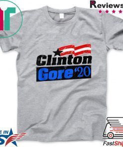 Clinton Gore Shirt Elect Democrat 2020 Vintage Gift T-Shirts