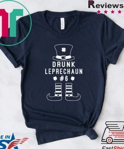 Drunk Leprechaun # 6 Matching Green St Patricks Day Gift T-Shirts