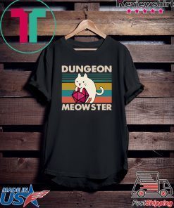 Dungeon Meowster Vintage Gift T-Shirt