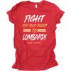 FIGHT FOR YOUR RIGHT TO LOMBARDI SHIRT Kansas City Chiefs Super Bowl LIV Champions Gift T-Shirts