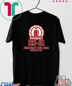 Football Bowl Game Super Final Score KC-31 the winner 2020 Gift T-Shirts