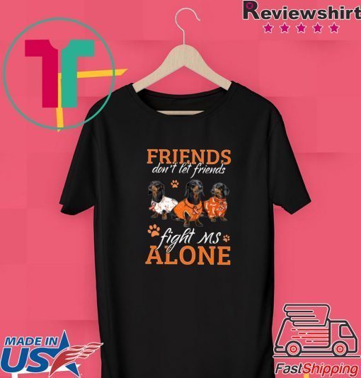 Friends Don’t Let Friends Fight Ms Alone Gift T-Shirts