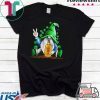 Gnomes Lucky Hug Fireball St Patricks Day Gift T-Shirt