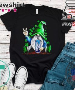 Gnomes Lucky Hug Keystone Light St Patricks Day Gift T-Shirt