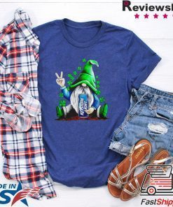 Gnomes Lucky Hug Keystone Light St Patricks Day Gift T-Shirt