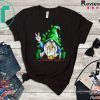 Gnomes Lucky Hug Pabst High Life St Patricks Day Gift T-Shirt