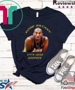 Goodbey Kobe 1978-2020 Black Mamba Official T-Shirts