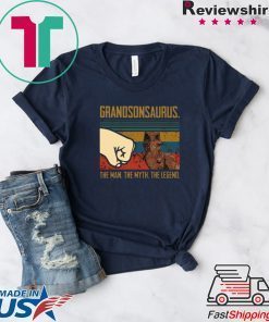 Grandson Saurus the man the myth the legend vintage Gift T-Shirt