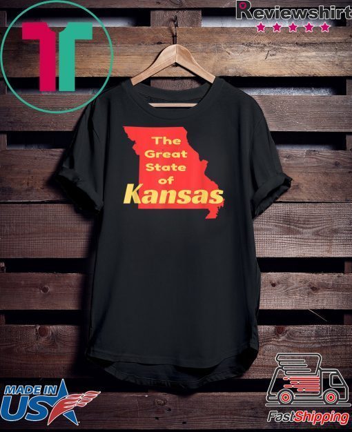 Great State of Kansas Novelty Gift T-Shirt