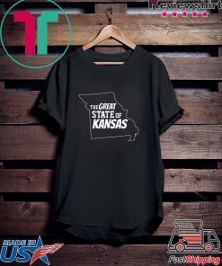 Great State of Missouri Kansas City Football Fan Gift T-Shirts