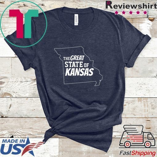 Great State of Missouri Kansas City Football Fan Gift T-Shirts