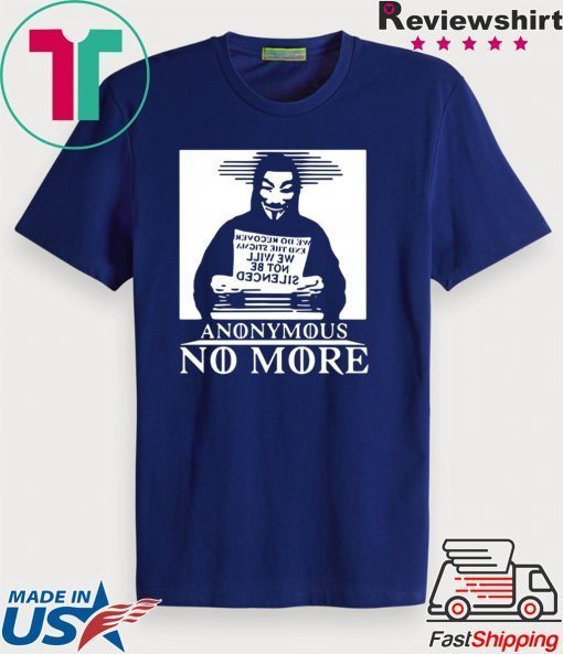 Hacker Anonymous no more Gift T-Shirt