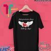 Half My Heart Beats In Heave With My Angel Gift T-Shirt