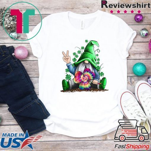 Hippie Gnome Happy St Patrick’s Day Gift T-Shirts