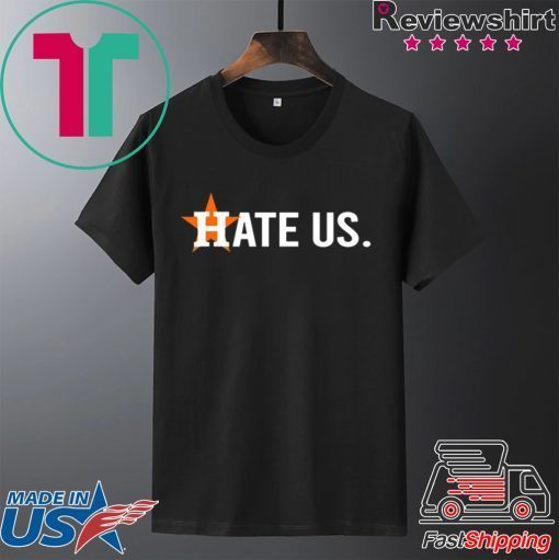 Houston Astros Hate Us 2020 short sleeves T-Shirt