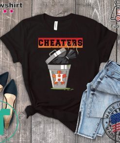 Houston Trashtros Asterisks Cheaters Trash Can Gift T-Shirt