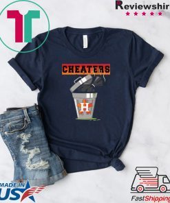 Houston Trashtros Asterisks Cheaters Trash Can Gift T-Shirt