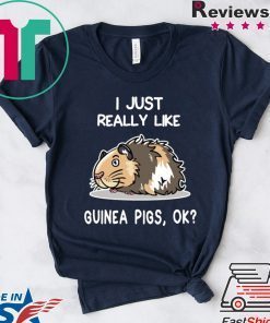 I Just Really Like Guinea Pigs, OK Guinea Pig Gift T-Shirts
