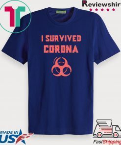 I SURVIVED CORONA VIRUS Wuhan Coronavirus China Official T-Shirt