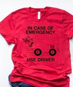 In Case Of Emergency Use The Zamboni Driver Gift T-Shirt