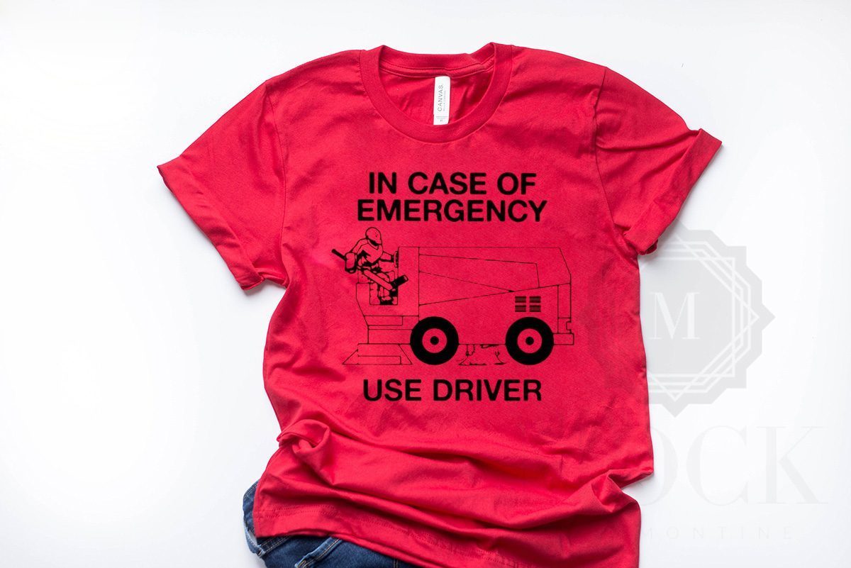 zamboni driver t shirt