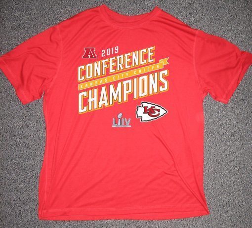 Kansas City Chiefs 2020 AFC Champions Gift T-Shirts