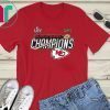 Kansas City Chiefs Champions Official T-Shirts