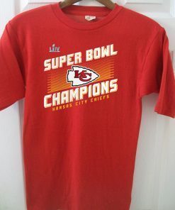 Kansas City Chiefs NFL Pro Line by Fanatics Branded Red Super Bowl LIV Champions Gift T-Shirts